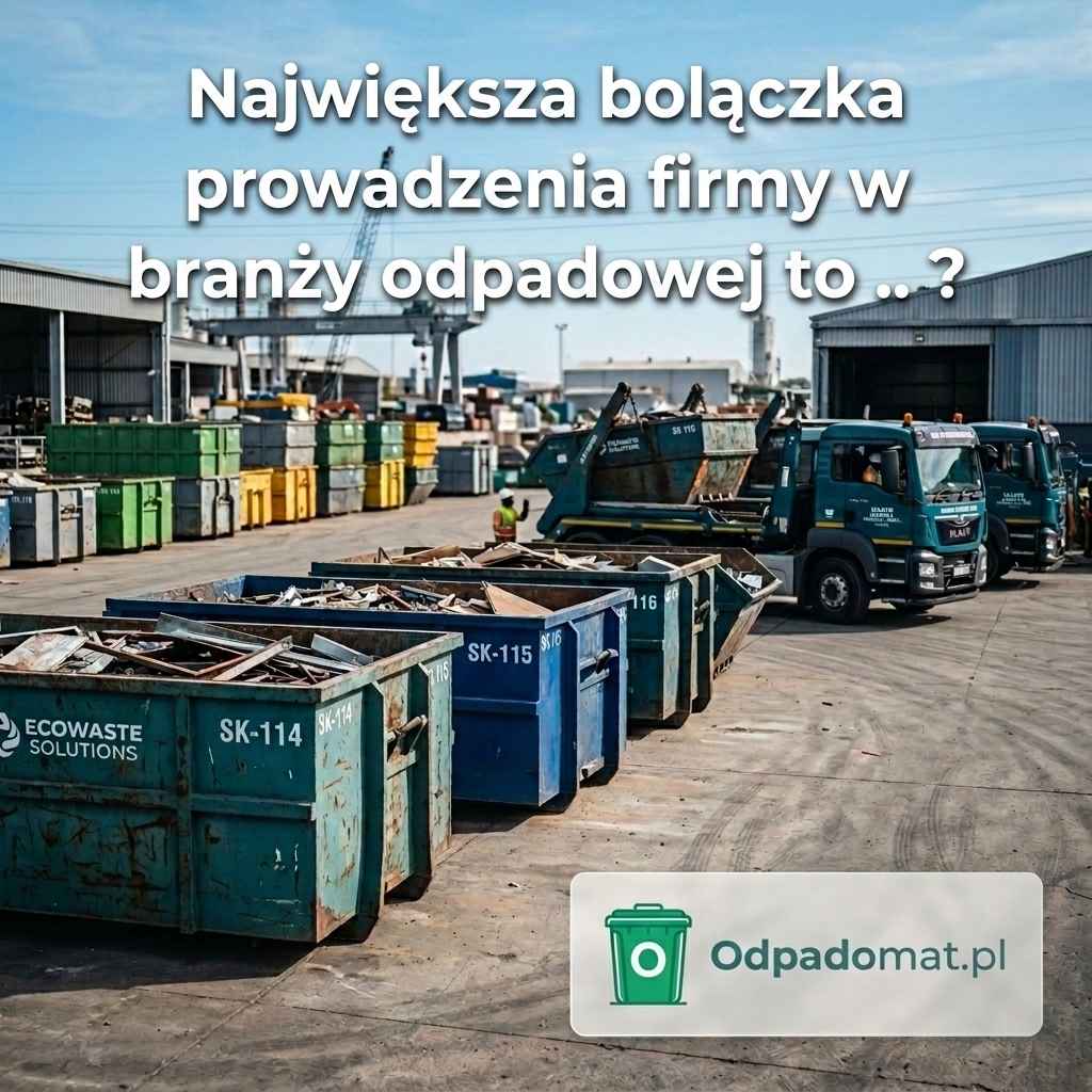 Pułapki zysku w branży kontenerowej - Audyt biznesowy i zatory płatnicze w Odpadomat.pl