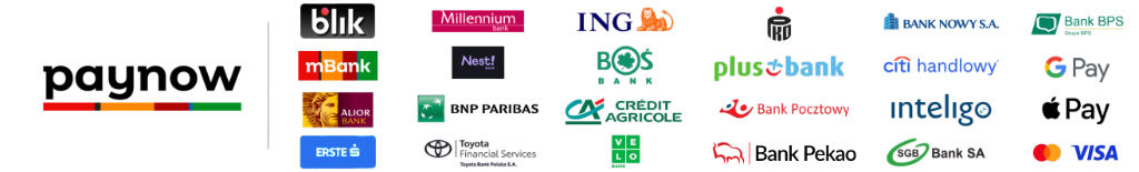 Metody płatności Paynow: Visa, Mastercard, Blik, Google Pay, Apple Pay i szybkie przelewy